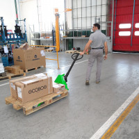 CE Low lifting hand pallet truck Cesab